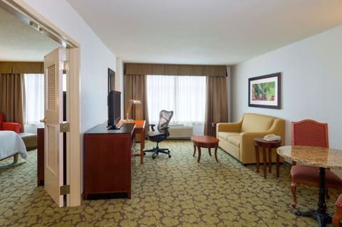 Suite, 1 Bedroom, Jetted Tub | Select Comfort beds, in-room safe, desk, iron/ironing board