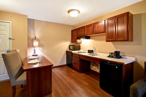 Studio Suite, 1 Queen Bed, Accessible, Non Smoking (ADA) | Private kitchenette | Full-size fridge, microwave, stovetop, dishwasher