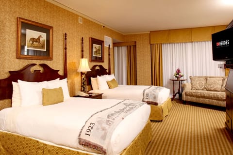 Luxury Room, 2 Double Beds, Non Smoking | Egyptian cotton sheets, premium bedding, down comforters, in-room safe