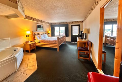 Superior Suite, 1 King Bed, Non Smoking | Desk, iron/ironing board, free WiFi, bed sheets