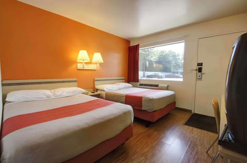 Standard Room, 2 Queen Beds, Non Smoking | Free WiFi, bed sheets