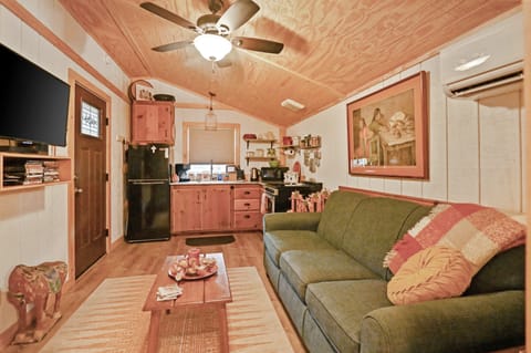 Cabin, 1 Bedroom | Living area | Smart TV