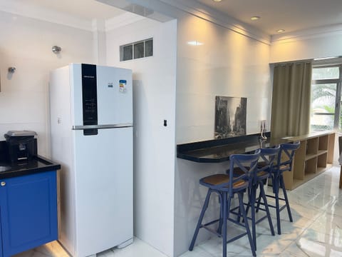 Apartment | Private kitchen | Full-size fridge, microwave, oven, dishwasher