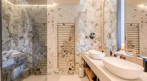 Premium Studio Suite | Bathroom | Free toiletries, hair dryer, bathrobes, slippers