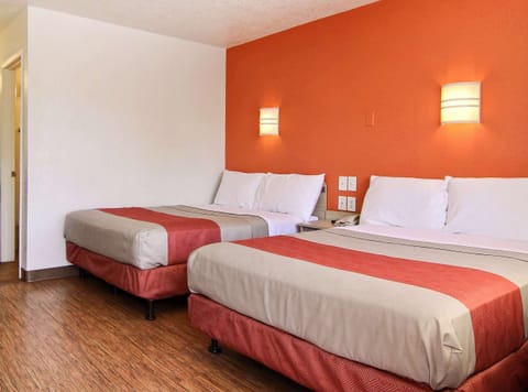 Deluxe Room, 2 Double Beds, Non Smoking, Refrigerator & Microwave | Free WiFi, bed sheets