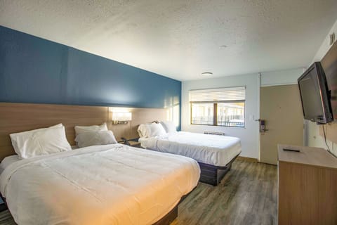 Suite, 2 Queen Beds, Non Smoking | Free WiFi, bed sheets