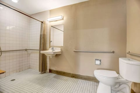 Standard Room, 1 Double Bed, Accessible, Non Smoking | Accessible bathroom