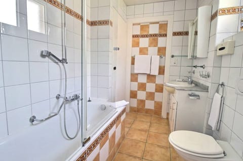 Standard and Rustic Room - detached from the Villa | Bathroom | Combined shower/tub, free toiletries, hair dryer, towels