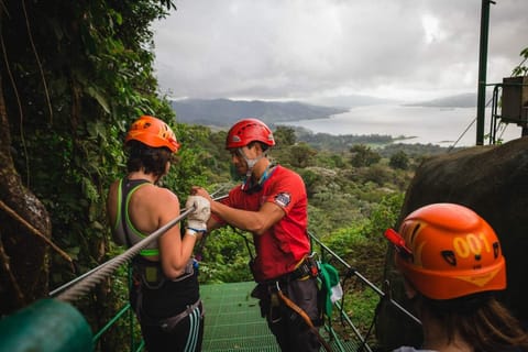 Ziplining