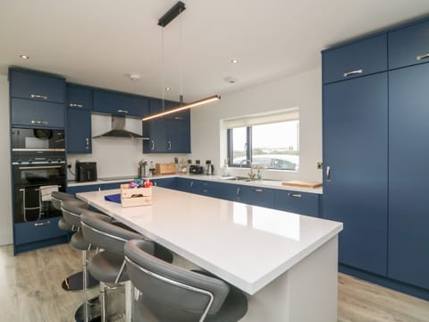 Dishwasher, electric kettle, toaster, cookware/dishes/utensils