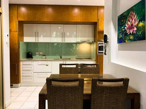 1 Bedroom Private Retreat | Private kitchen | Full-size fridge, microwave, stovetop, dishwasher