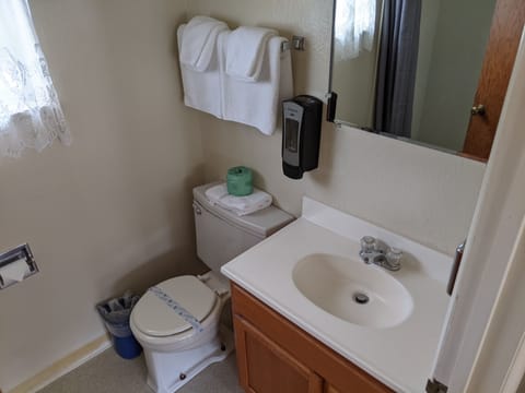 Basic Double Room | Bathroom | Hair dryer, towels