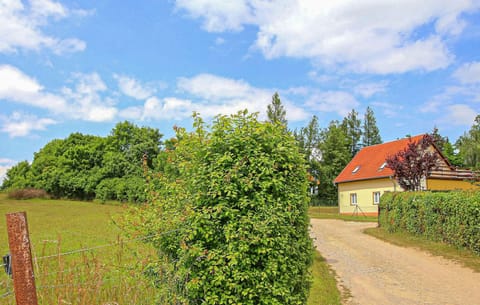 outside