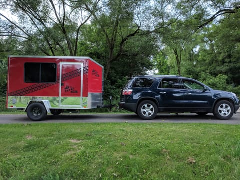 "Mobile Man Cave" :: Toy Hauler / Camper Trailer - 2018 Towable trailer in Grand Rapids