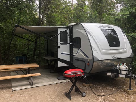 Great Family Trailer. Slide out opens the interior up to a nice size for rainy days.
