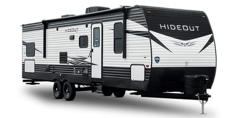 Overall outside view of camper