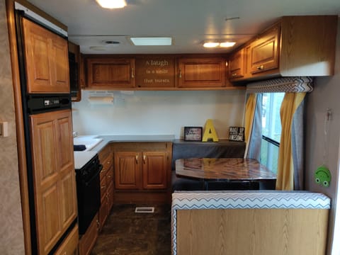 BIG Kitchen with tons of storage.