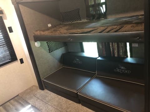 fold out beds w/fold down bunk