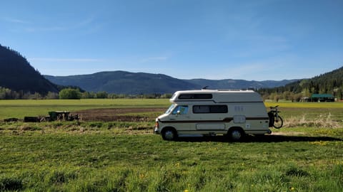 The Vantasy exploring the beautiful Lumby Valley in the BC Interior.