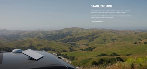 Now offering Starlink Roam Unlimited Wifi for a flat trip fee. See add-ons section at checkout for more.