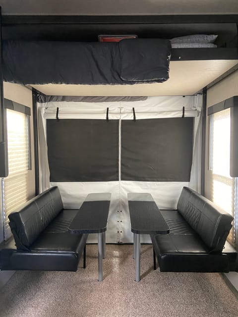 Rear dinning area with patio screen