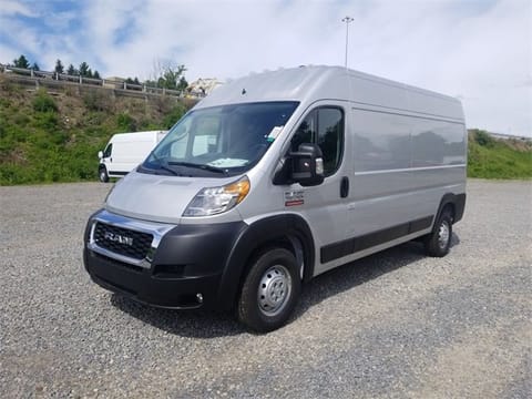 2019 Ram Promaster 159” wheel base, high roof. You can stand up inside!