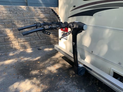 bike rack holds 5 bikes (add-on item)