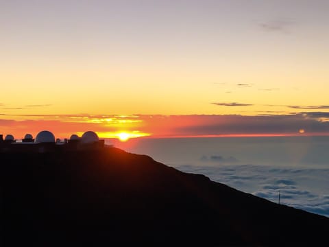 Camp at Homer Grove inside Haleakala Nation Park and see the Sunrise AND Sunset!