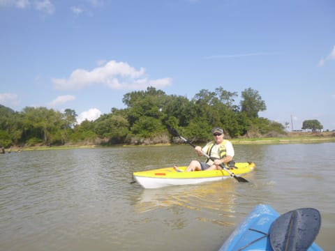 This 10' sit on top kayak is loads of fun and easy to use and is available for a daily fee