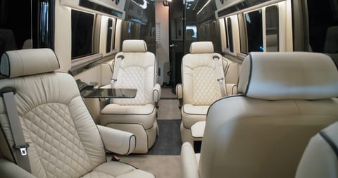 Your journey will begin with comfort, luxury and style in mind.