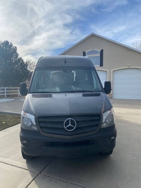 front of the sprinter