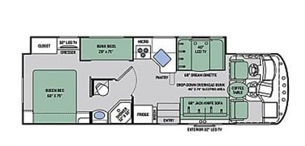 2019 Thor A.C.E 30.2 Bunkhouse Drivable vehicle in Kettering