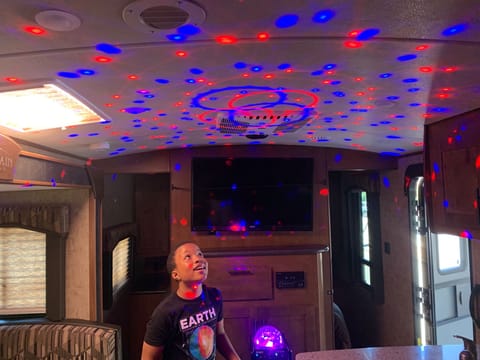 Optional Disco Ball interior. Cool little boy not included. 😁