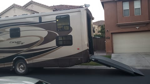 2012 Newmar Canyon Star with garage and ramp for wheelchair accessibility Drivable vehicle in Chula Vista