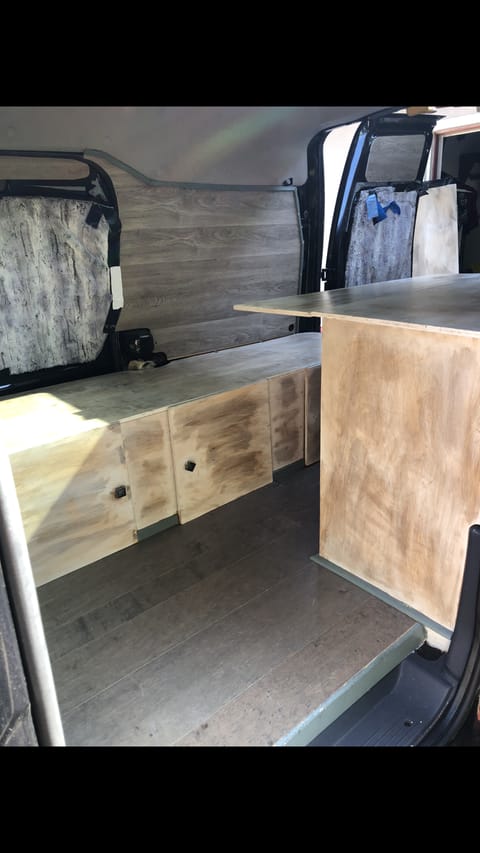 Midnight Sky -Cute, Comfy, Cozy, Easy to drive, Transit Connect XLT, FORD Campervan in Santa Clara