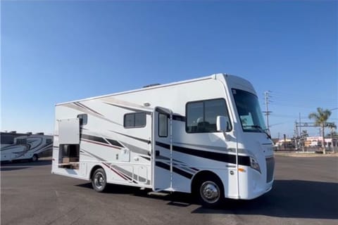 Fairly new 28ft camper! Enjoy your ride during a long road trip. Easy and comfortable to drive. 