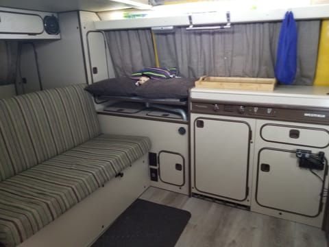 Cozy space with brand new laminate flooring for a great accent 