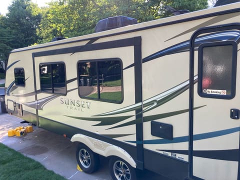 Super Lite, Easy to Pull, Fully STOCKED Sunset Trail Towable trailer in Huntersville