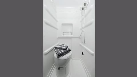 2021 Winnebago Solis Internal Toilet and Shower Cabin