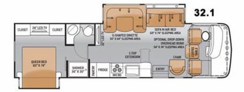 2014 Thor Motor Coach Miramar 32.1 Drivable vehicle in Kettering