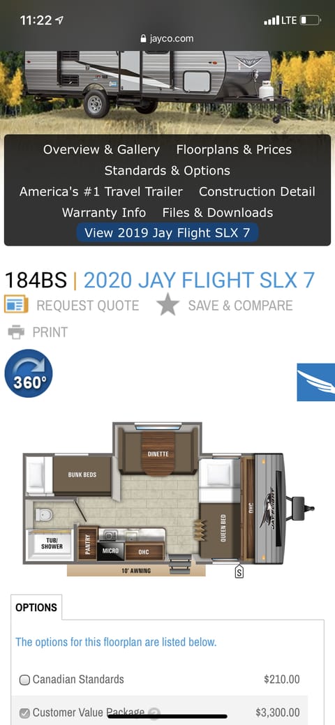 2020 Jayco Jay flight Baja Towable trailer in Menifee