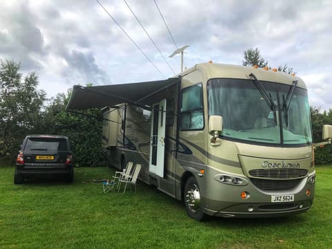 large electric awning