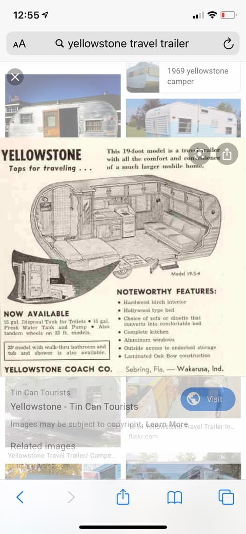 1962 Yellowstone Yellowstone Drivable vehicle in North Hollywood