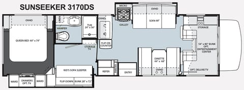 Floorplan - Sleeps 11