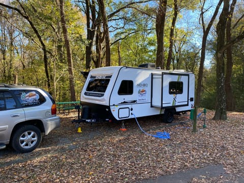 Lucille set up at TO Fuller campground in Memphis
