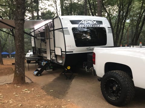 Setup at Rollins Lake