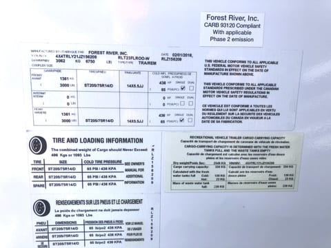 This form shows all the important info of the trailer.