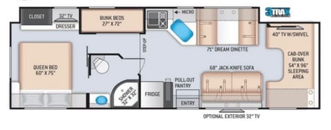 Ark-Ten Excursions "Alexandria" Drivable vehicle in Rogers