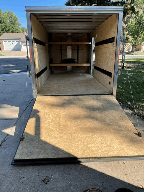 7x16 V-nose Cargo Trailer Towable trailer in Fort Carson