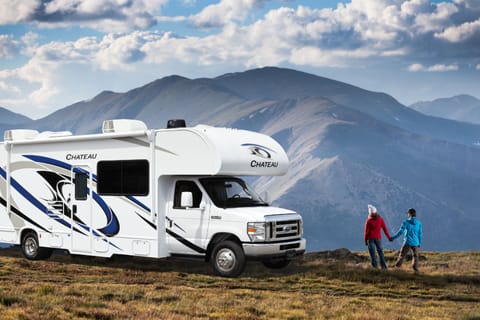 Explore on this new 2021 motor home with capacity for 10. Find more at exploreorv.com